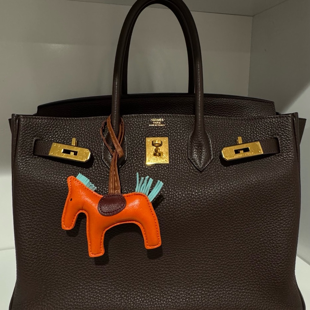 NWT Luxury Leatherette Rodeo Bag Charm